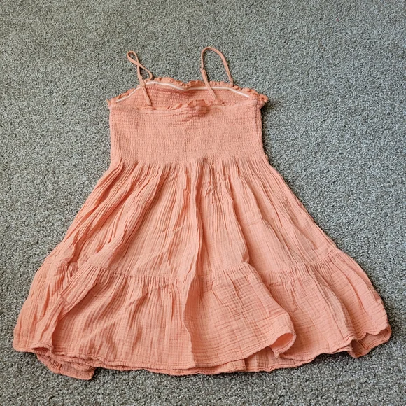 Anthropologie Flowy Coral Womens Blouse Top Size Medium - Picture 11 of 16